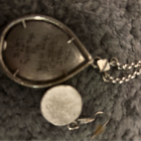 Sparkling Brighton Silver Necklace and Earring Set - Picture 2 of 5